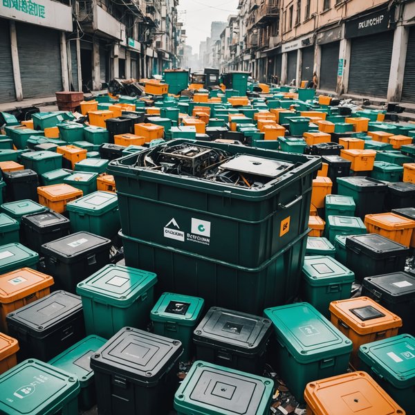 Comment les technologies de blockchain peuvent-elles améliorer la gestion des déchets électroniques ?