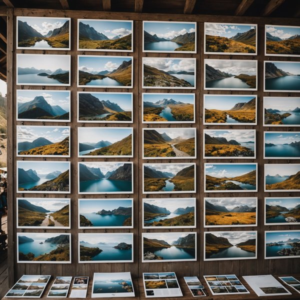 Quels sont les meilleurs moyens d'organiser une exposition de photographie de voyage en plein air?